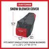Craftsman Single-Stage Snow Blower Cover CMXGZAA52001501